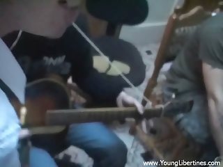 Mind-inhaling ejaculation